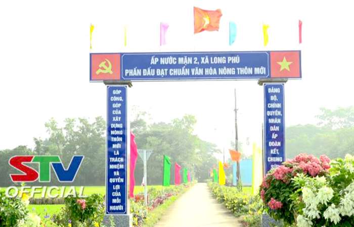 Xã Long Phú về đích xây dựng Nông thôn mới